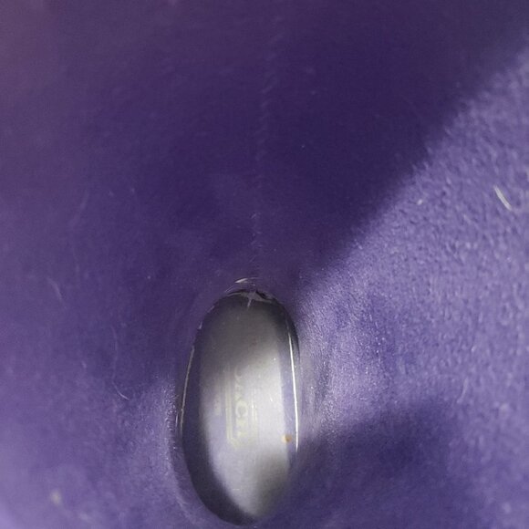 Coach Pearl Rainboots Purple Sz 8 - Picture 8 of 14